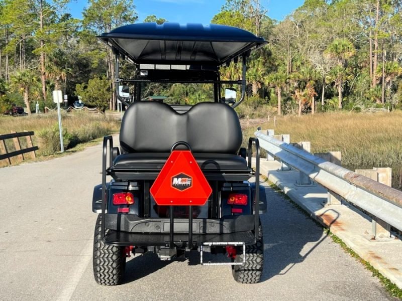 MotoEV Electro Neighborhood Buddy 6 Passenger (Back to Back) Highriser Street Legal Golf Cart