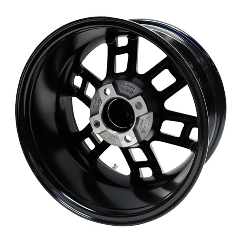 14″ RX391 Black / Machined Golf Cart Wheel – RHOX®