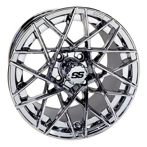 14″ RX394 Chrome Golf Cart Wheel – RHOX®